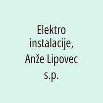 Elektro instalacije, Anže Lipovec s.p. - Logotip