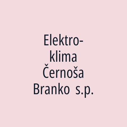 Elektro-klima Černoša Branko  s.p. - Logotip