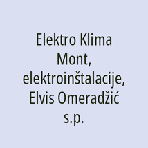Elektro Klima Mont, elektroinštalacije, Elvis Omeradžić s.p. - Logotip