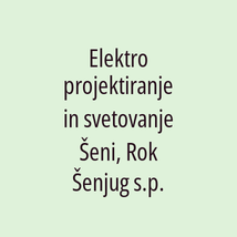 Elektro projektiranje in svetovanje Šeni, Rok Šenjug s.p. - Logotip