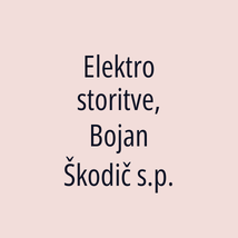 Elektro storitve, Bojan Škodič s.p. - Logotip