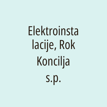 Elektroinstalacije, Rok Koncilja s.p. - Logotip