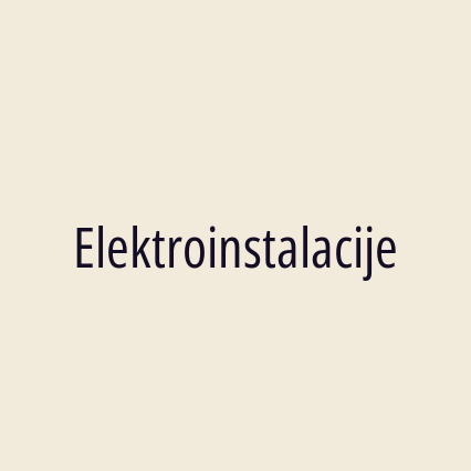 Elektroinstalacije - Logotip