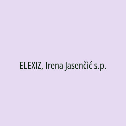 ELEXIZ, Irena Jasenčić s.p. - Logotip