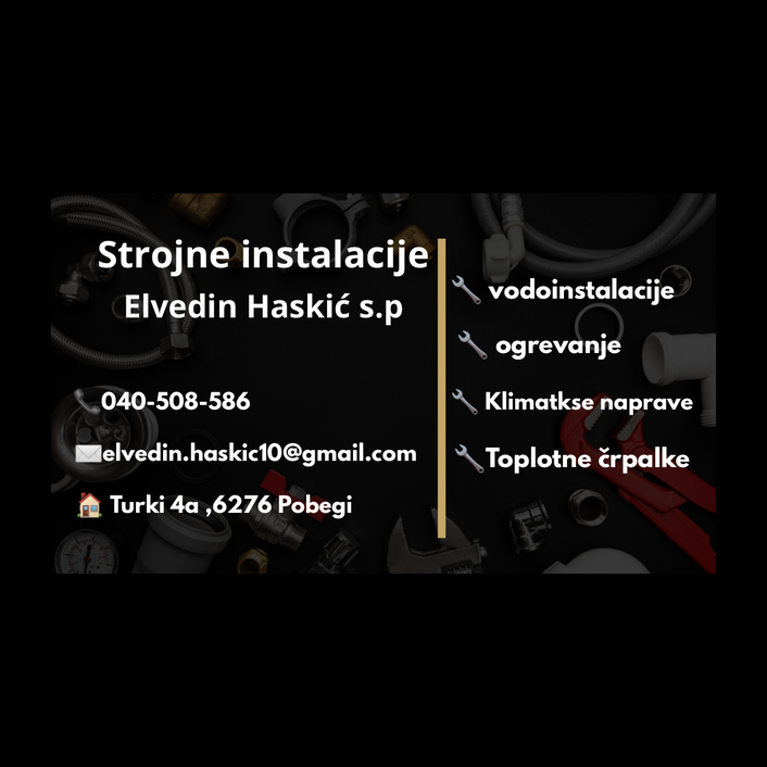 Elvedin Haskić, Strojne instalacije in gradbeništvo s.p - Logotip
