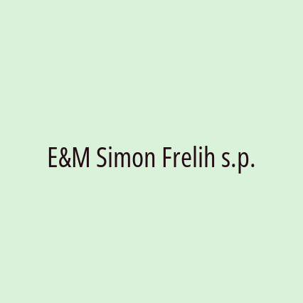 E&M Simon Frelih s.p. - Logotip