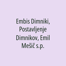 Embis Dimniki, Postavljenje Dimnikov, Emil Mešič s.p. - Logotip