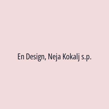 En Design, Neja Kokalj s.p. - Logotip