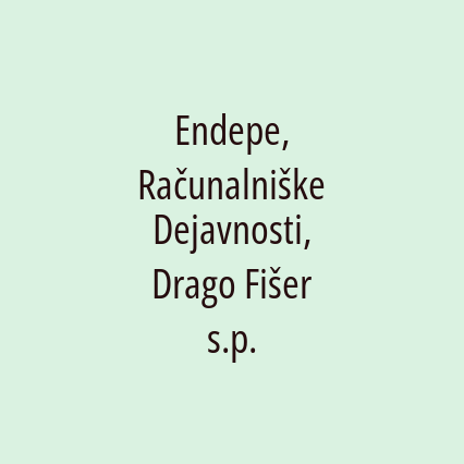 Endepe, Računalniške Dejavnosti, Drago Fišer s.p. - Logotip