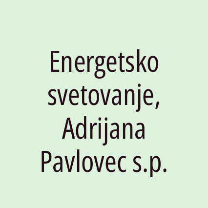 Energetsko svetovanje, Adrijana Pavlovec s.p. - Logotip