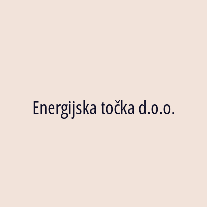 Energijska točka d.o.o. - Logotip