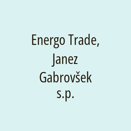 Energo Trade, Janez Gabrovšek s.p. - Logotip