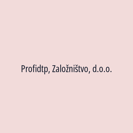 Profidtp, Založništvo, d.o.o.