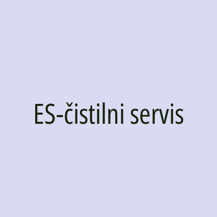 ES-čistilni servis - Logotip