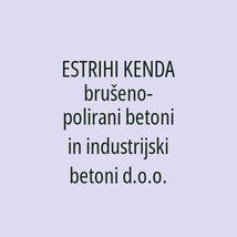 ESTRIHI KENDA brušeno-polirani betoni in industrijski betoni d.o.o. - Logotip