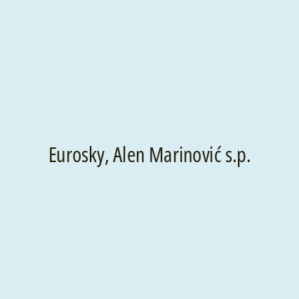 Eurosky, Alen Marinović s.p. - Logotip