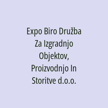 Expo Biro Družba Za Izgradnjo Objektov, Proizvodnjo In Storitve d.o.o. - Logotip