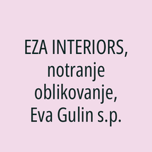 EZA INTERIORS, notranje oblikovanje, Eva Gulin s.p. - Logotip