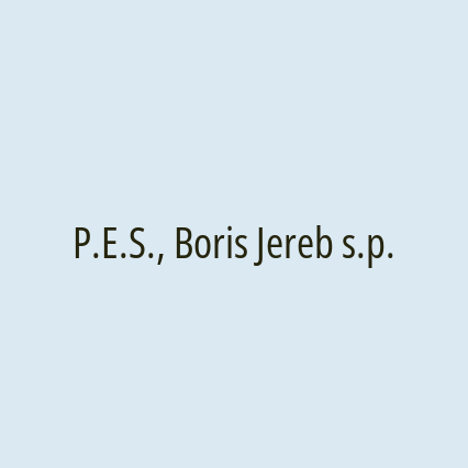 P.E.S., Boris Jereb s.p.