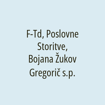 F-Td, Poslovne Storitve, Bojana Žukov Gregorič s.p. - Logotip