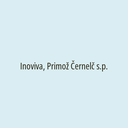 Inoviva, Primož Černelč s.p.