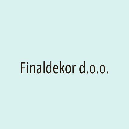 Finaldekor d.o.o.