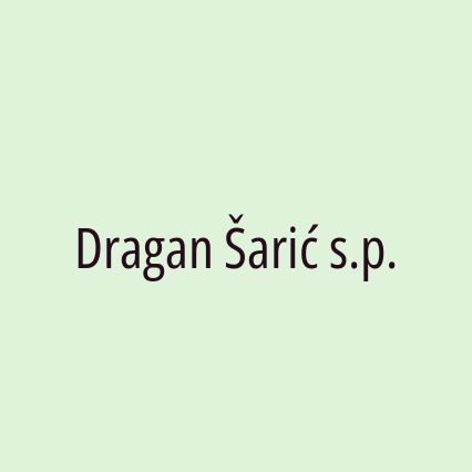 Dragan Šarić s.p.