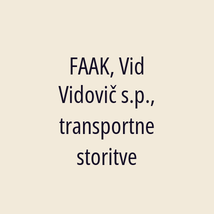 FAAK, Vid Vidovič s.p., transportne storitve - Logotip