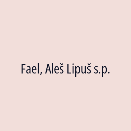 Fael, Aleš Lipuš s.p. - Logotip