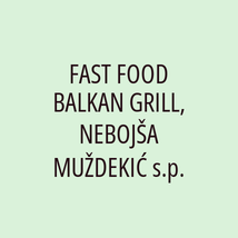 FAST FOOD BALKAN GRILL, NEBOJŠA MUŽDEKIĆ s.p. - Logotip