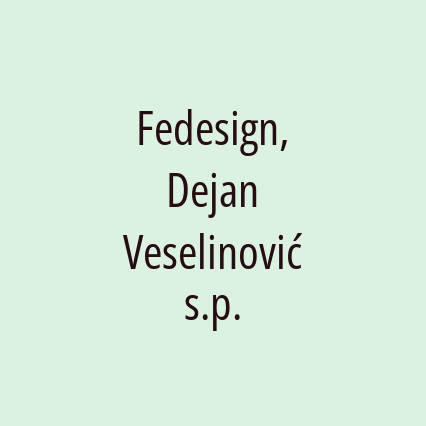 Fedesign, Dejan Veselinović s.p. - Logotip