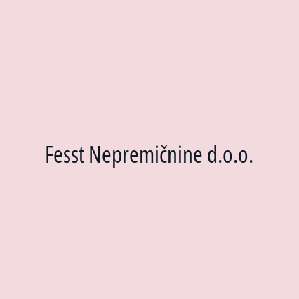 Fesst Nepremičnine d.o.o. - Logotip