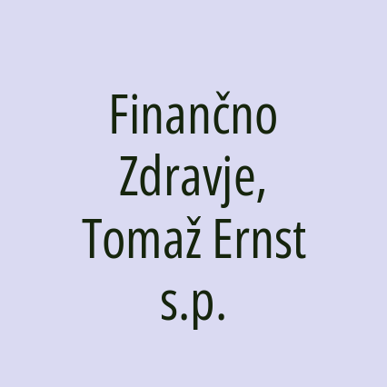 Finančno Zdravje, Tomaž Ernst s.p. - Logotip