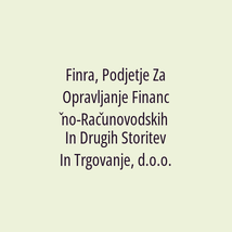 Finra, Podjetje Za Opravljanje Finančno-Računovodskih In Drugih Storitev In Trgovanje, d.o.o. - Logotip