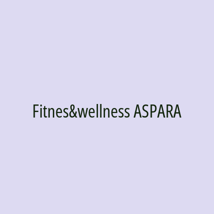 Fitnes&wellness ASPARA - Logotip