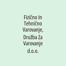 Fizično In Tehnično Varovanje, Družba Za Varovanje d.o.o. - Logotip