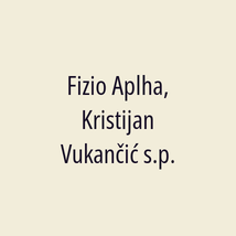 Fizio Aplha, Kristijan Vukančić s.p. - Logotip