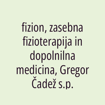 fizion, zasebna fizioterapija in dopolnilna medicina, Gregor Čadež s.p. - Logotip