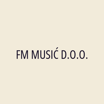 FM MUSIĆ D.O.O. - Logotip