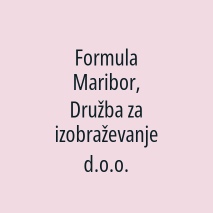 Formula Maribor, Družba za izobraževanje d.o.o. - Logotip