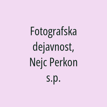 Fotografska dejavnost, Nejc Perkon s.p. - Logotip