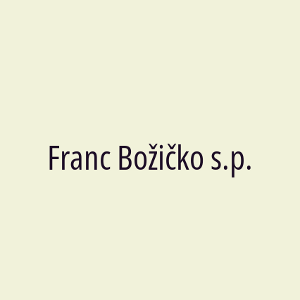 Franc Božičko s.p. - Logotip