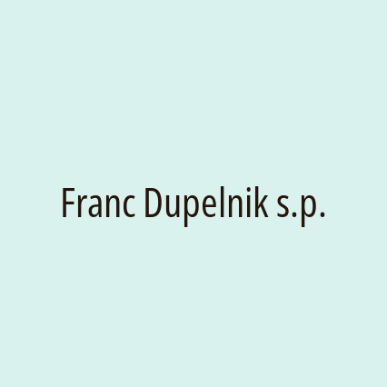 Franc Dupelnik s.p. - Logotip