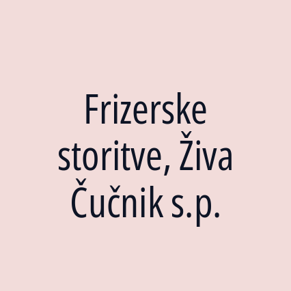 Frizerske storitve, Živa Čučnik s.p. - Logotip