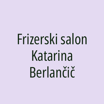 Frizerski salon Katarina Berlančič - Logotip