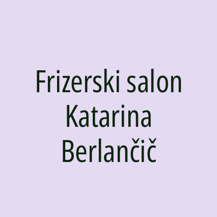 Frizerski salon Katarina Berlančič - Logotip