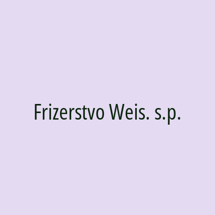 Frizerstvo Weis. s.p. - Logotip