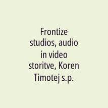 Frontize studios, audio in video storitve, Koren Timotej s.p. - Logotip