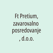 Ft Pretium, zavarovalno posredovanje, d.o.o. - Logotip