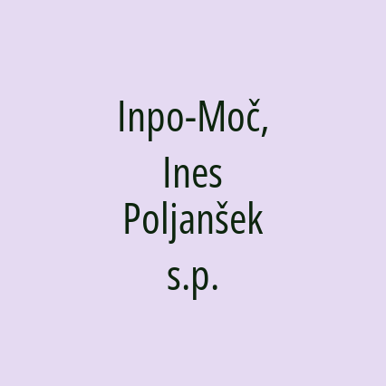 Inpo-Moč, Ines Poljanšek s.p.